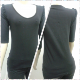 Blusa Feminina Manga 3/4 Tamanho P