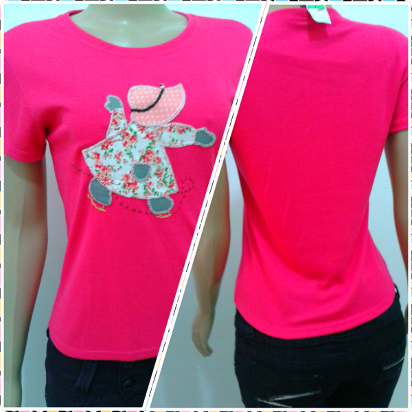 Blusa Feminina Patchwork Tamanho P